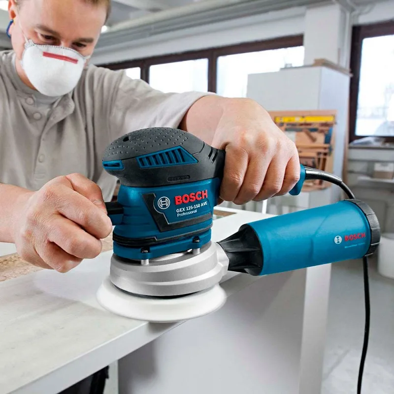Lija Excéntrica Bosch 5" Grano 180 x50 para Madera · foto 4