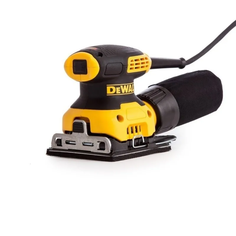 Lijadora orbital de palma DeWalt DWE6411-B2C de 1/4 de pliego y 230 W