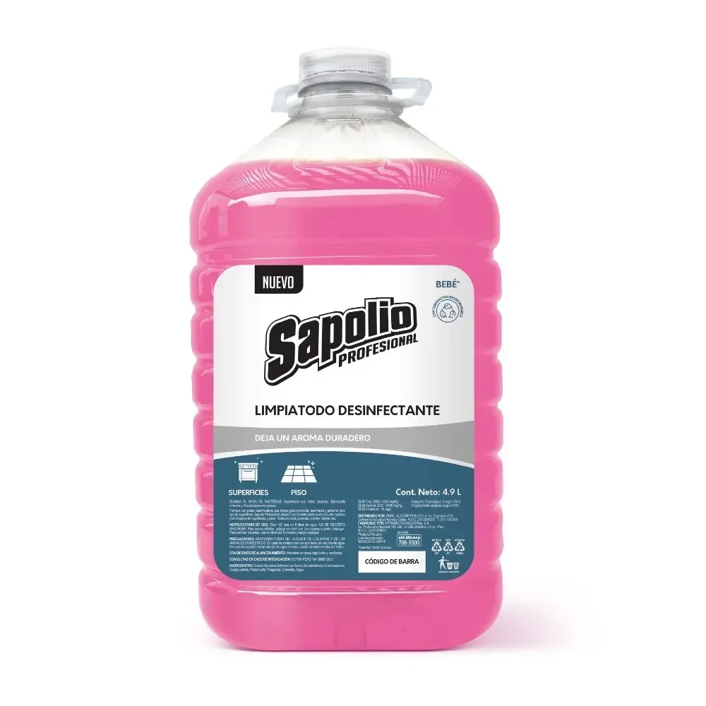 Limpiatodo Sapolio Profesional Bebé 4.9L