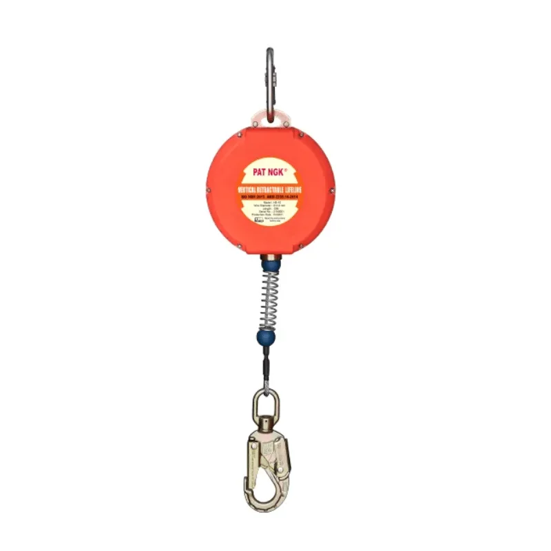 Línea Retráctil PAT NGK HE-10 Cable de Acero 4.8 mm x 10 m Gancho Doble