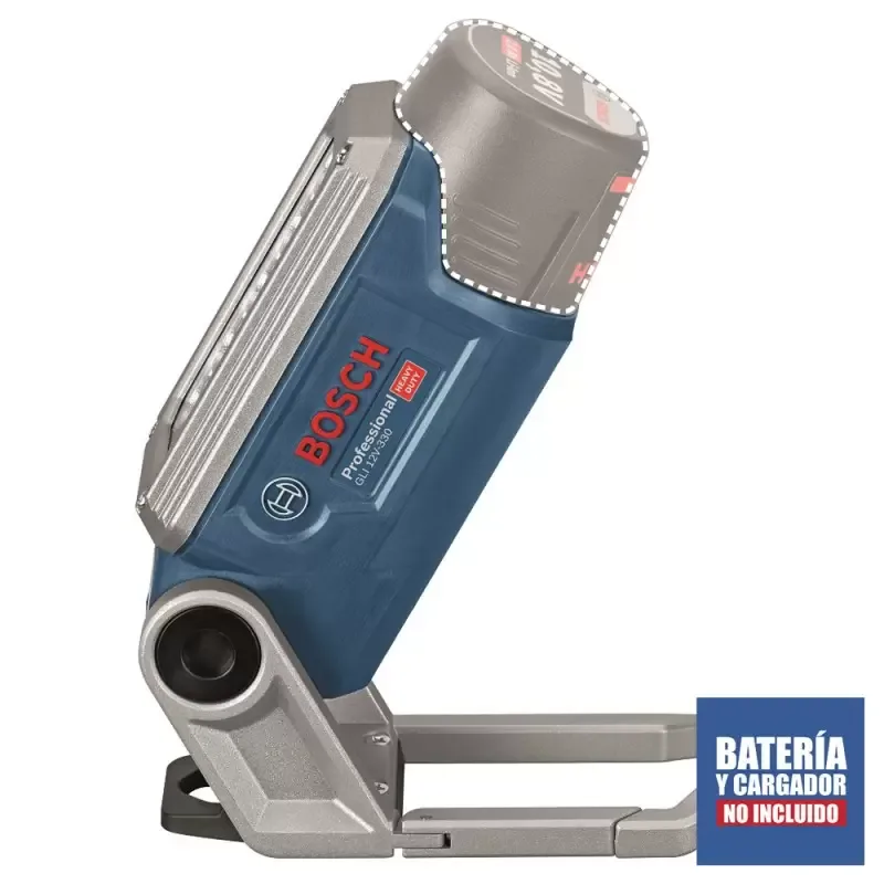 Linterna de trabajo LED Bosch GLI 12V-330 de 330 lúmenes con base magnética (baretool) · foto 6