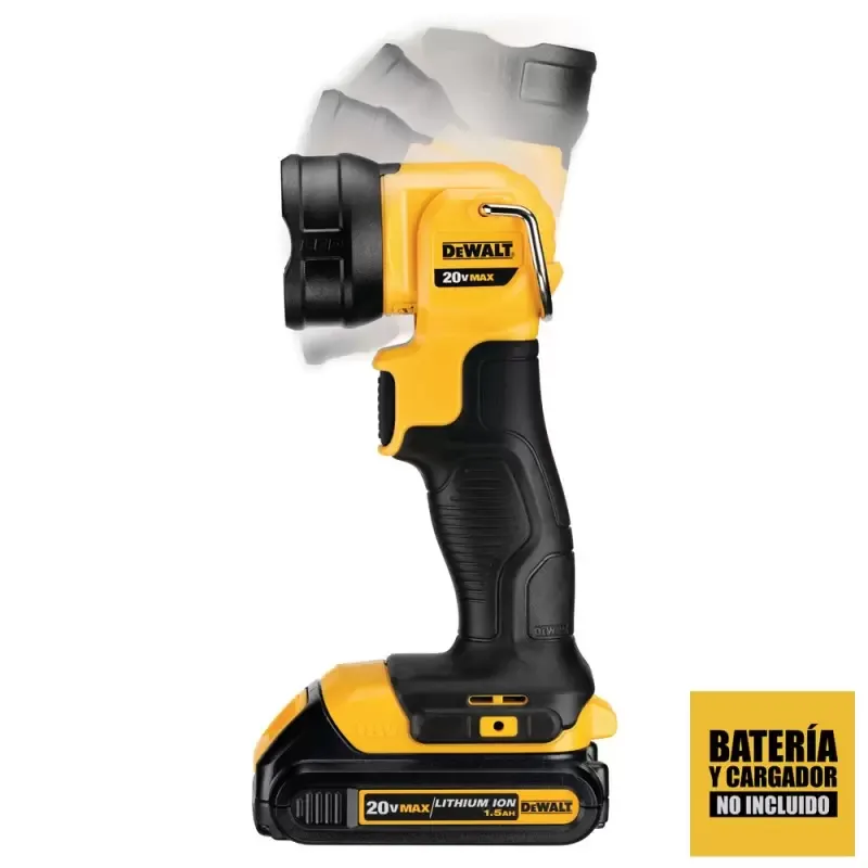Linterna de trabajo LED DeWalt DCL040 20V MAX 165 lúmenes baretool · foto 3