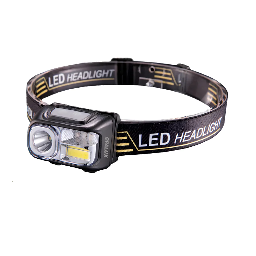 Linterna Frontal Recargable Opalux 3663 3W 200 lm (5 Modos)
