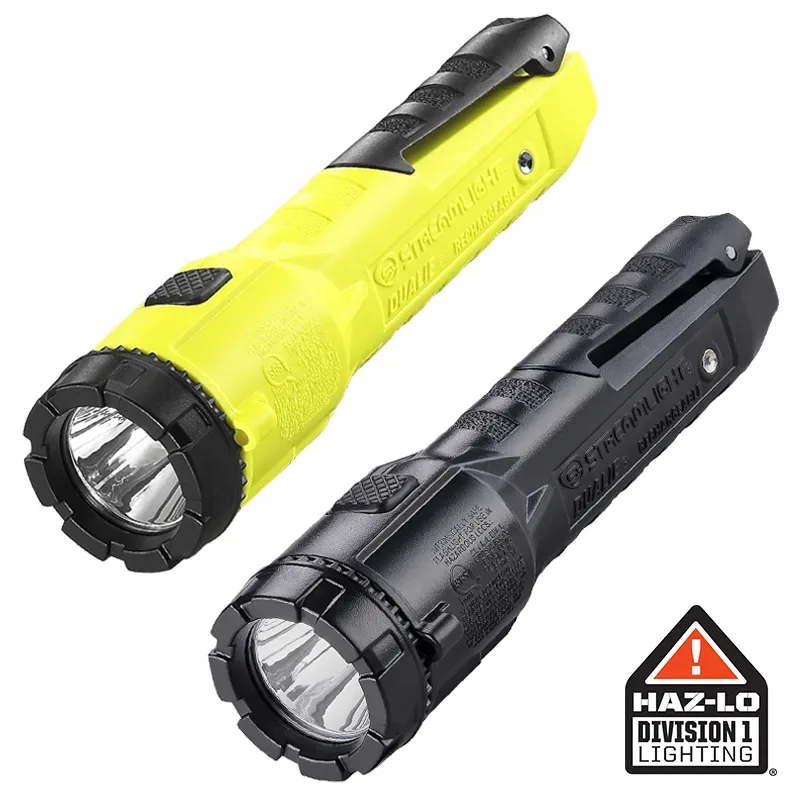 Linterna Streamlight Dualie Rechargeable con Doble Haz e Intrínsecamente Segura