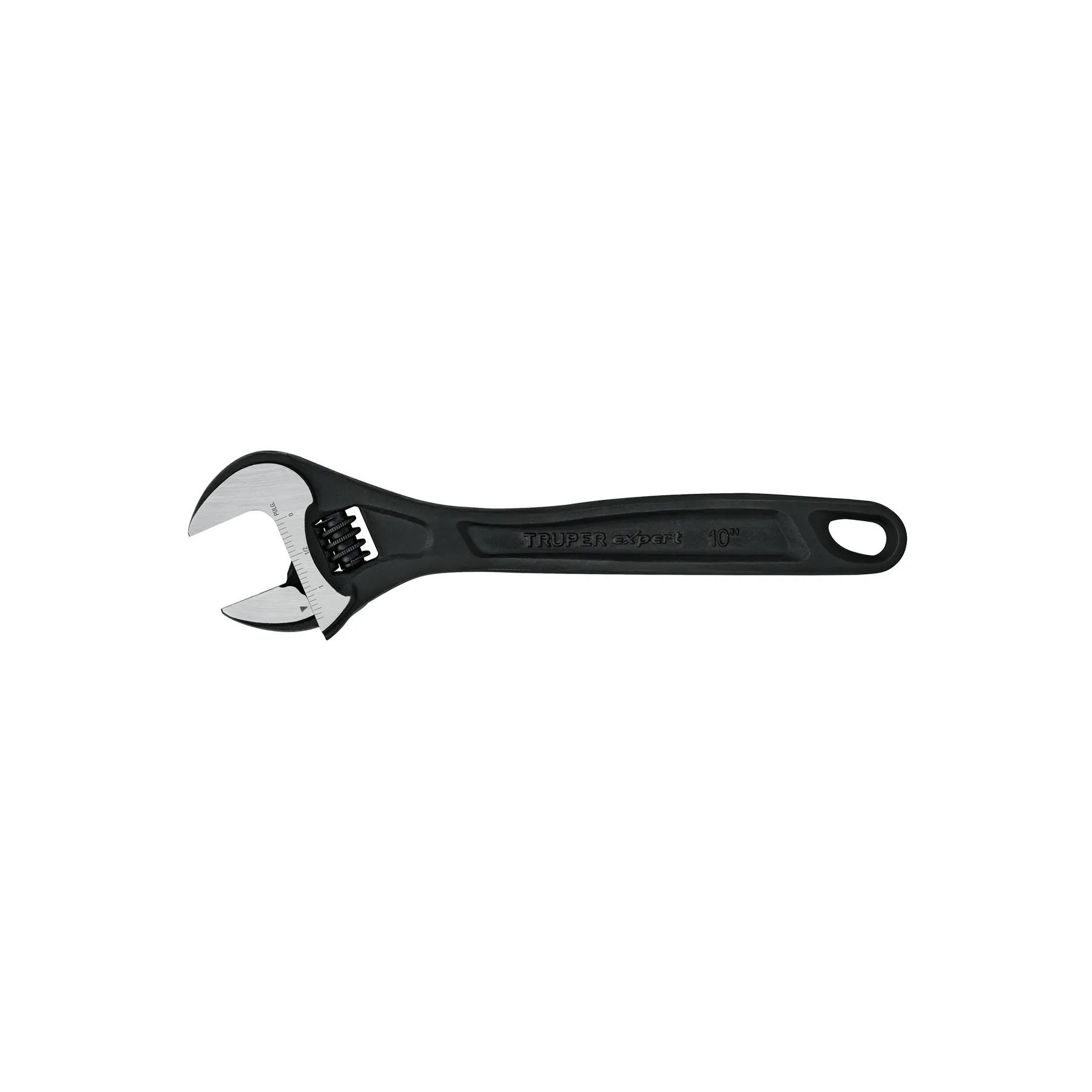 Llave ajustable (perico) 10" profesional pavonada, EXPERT