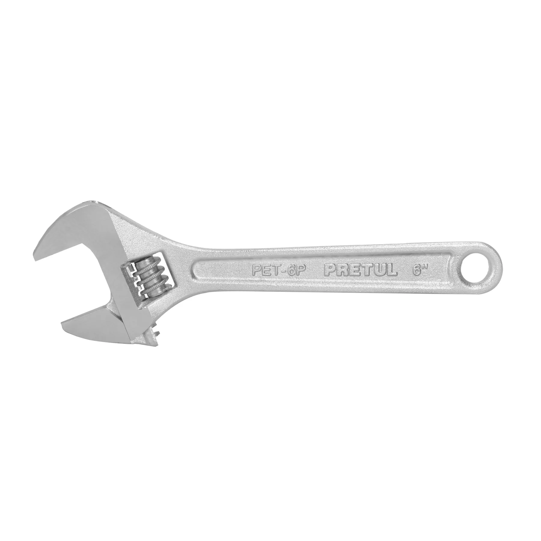 Llave ajustable (perico) 6" cromada, PRETUL