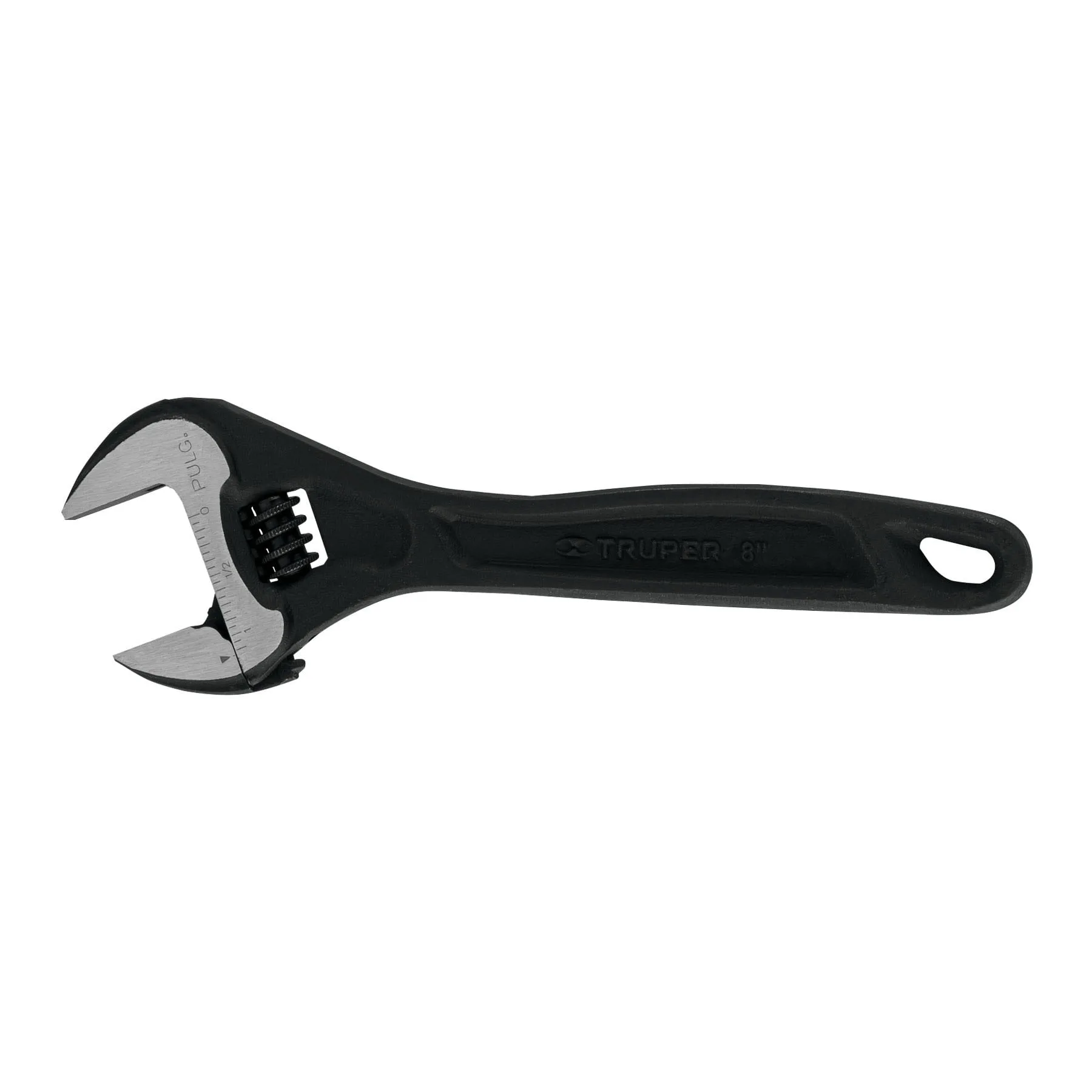 Llave ajustable (perico) 8" profesional pavonada, EXPERT