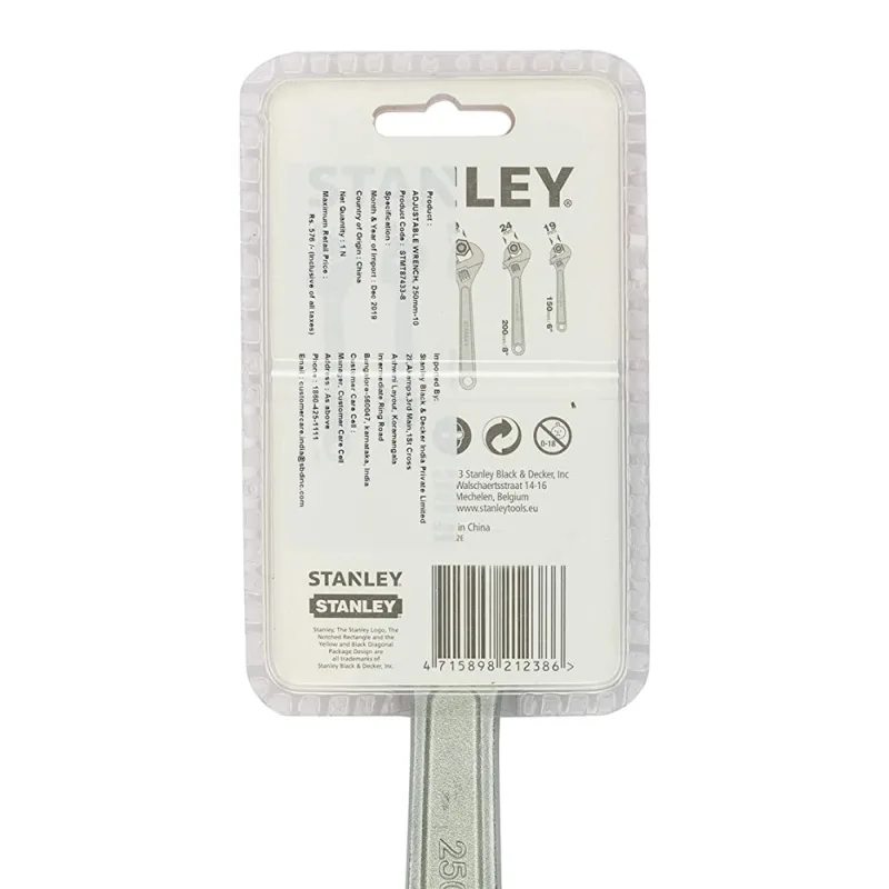 Llave Ajustable Stanley Cromada 10" · foto 6