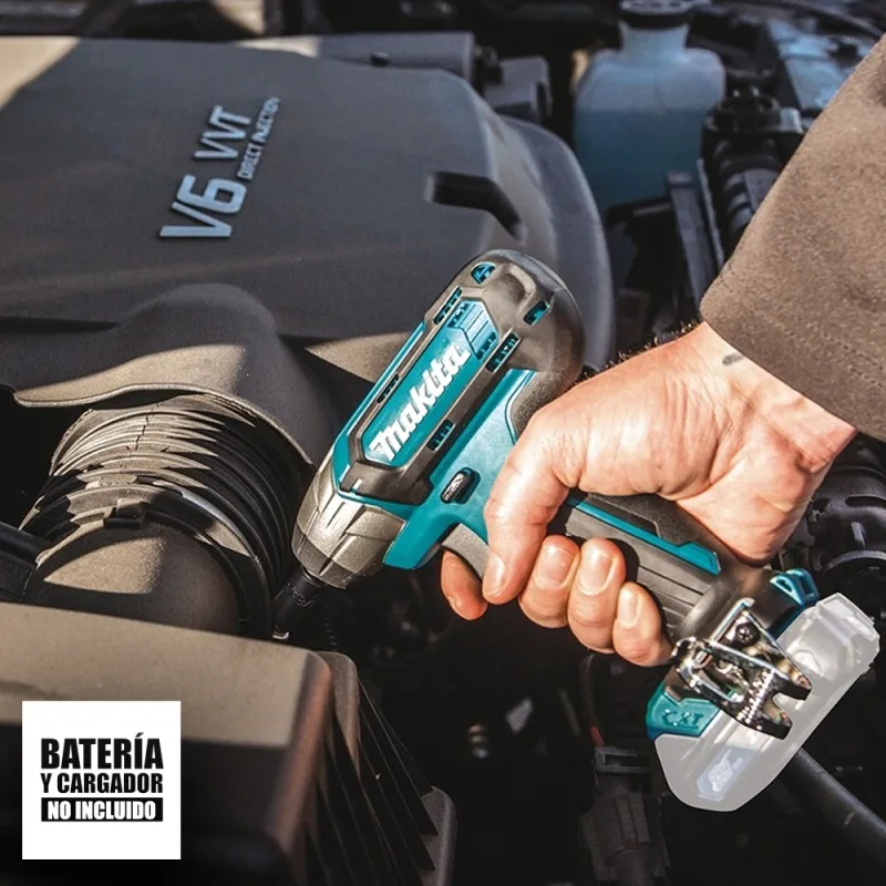 Llave de Impacto Inalambrica Makita TW060DZ 1/4" 12V CXT (Sin Bateria) · foto 5