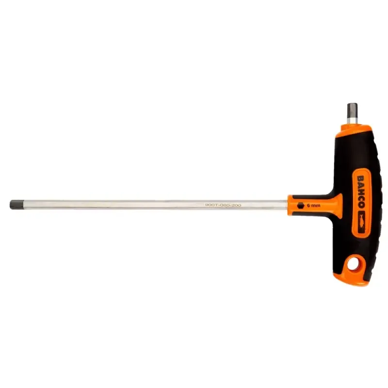Llave Hexagonal Bahco 900T-060-200 6mm Mango en T · foto 2