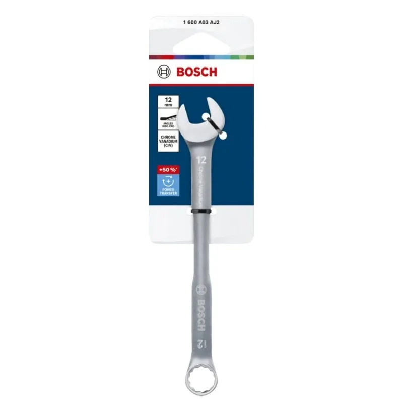 Llave Mixta Bosch 12 mm Acero Cromo Vanadio 163 mm · foto 4