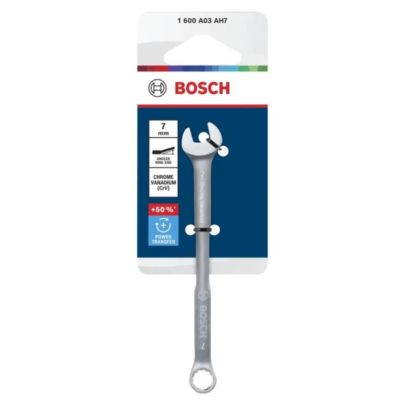 Llave Mixta Bosch 1600.A03.AH7-000 7mm Cromo Vanadio · foto 4