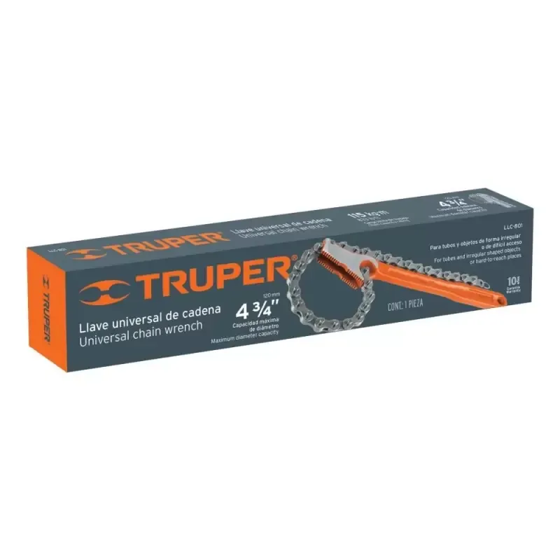 Llave para Filtro de Cadena 4.3/4" Truper 15515 · foto 2