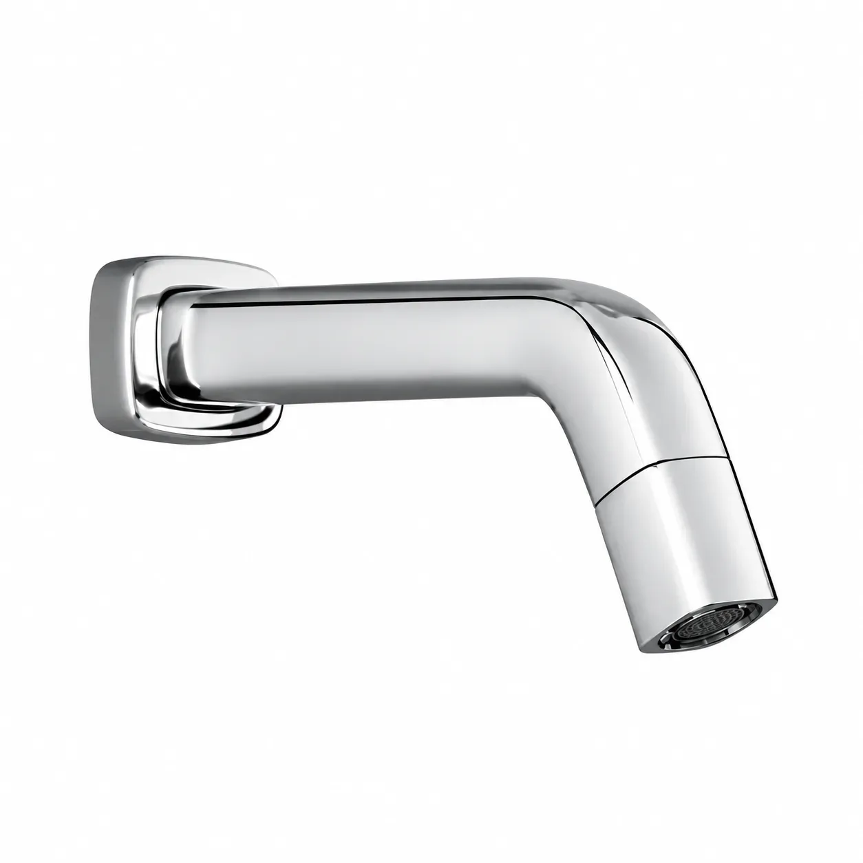 Llave para lavatorio de pared de bronce VAINSA Glamour