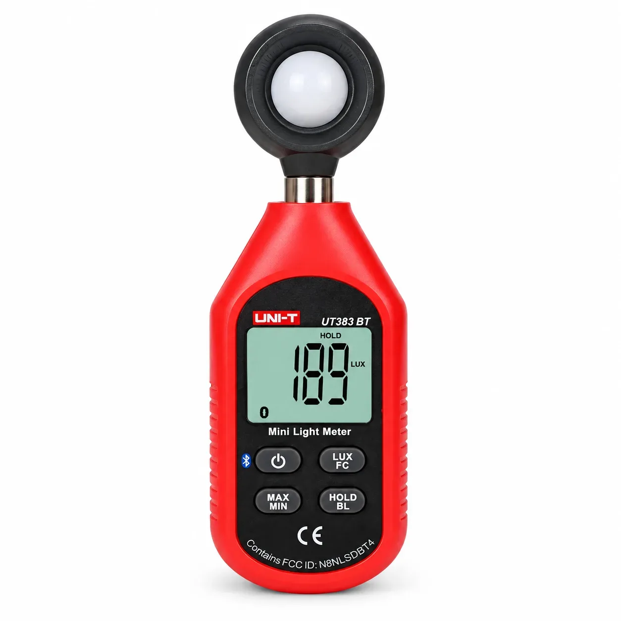 Luxómetro digital hasta 199.900 lux con Bluetooth UNI-T UT383BT