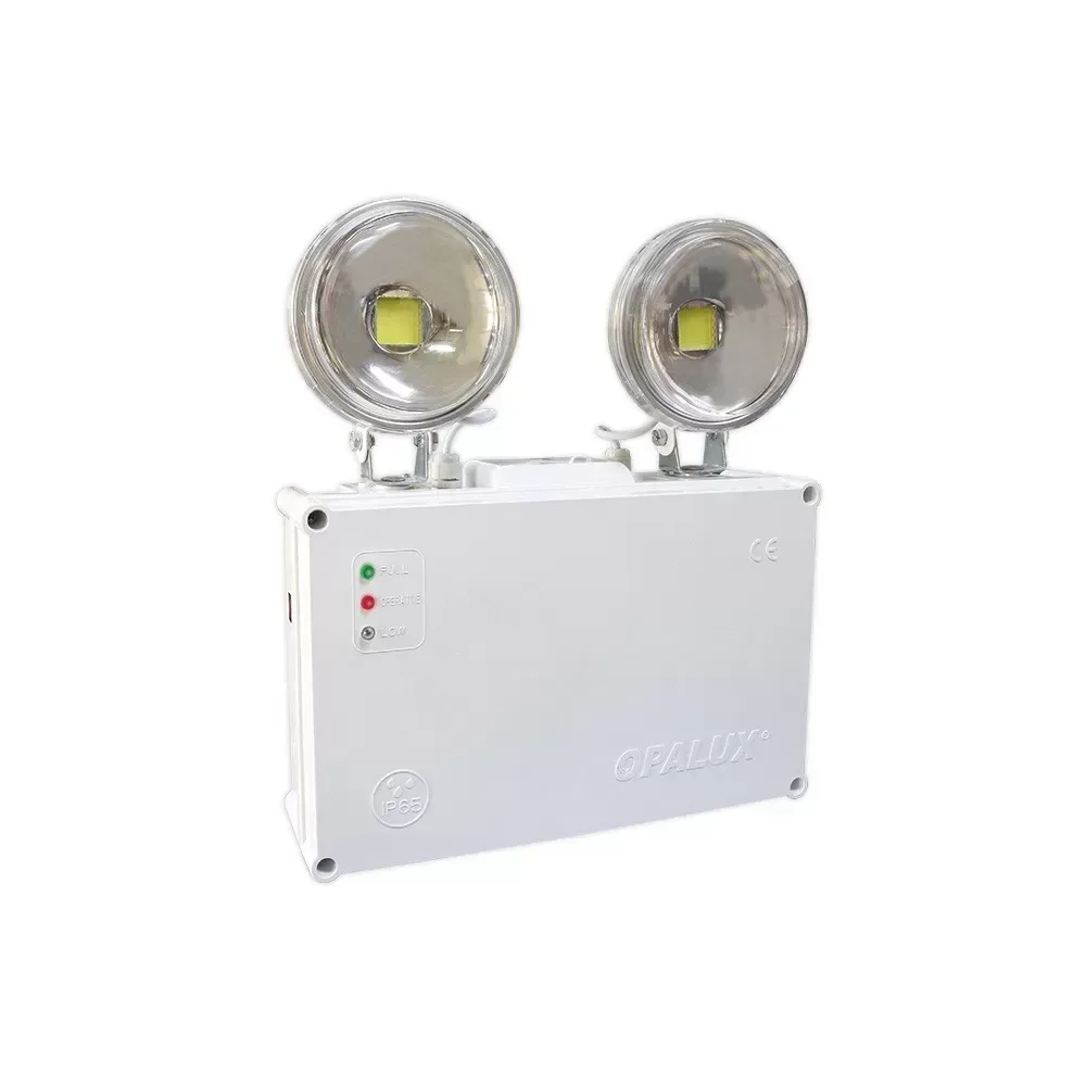 Luz de emergencia de 2 faros OPALUX OP-9965C de 40W