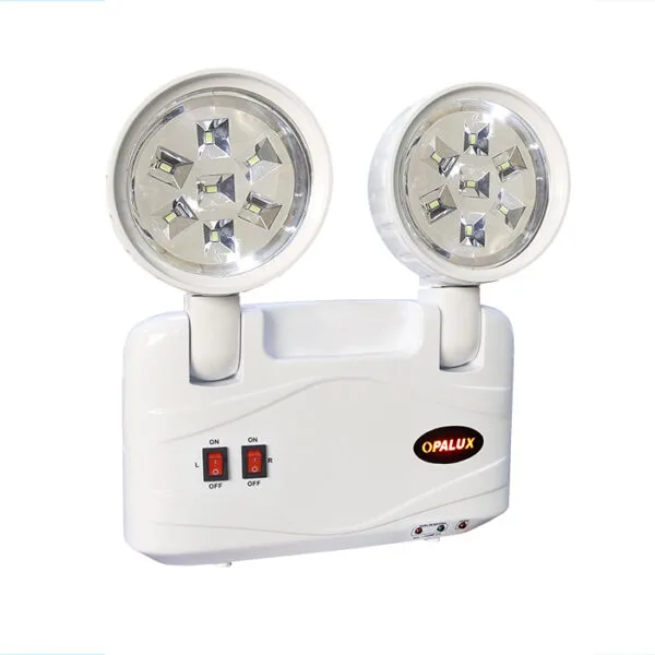Luz de emergencia LED slim de 14 LED SMD con 8 horas de autonomía OPALUX 9101