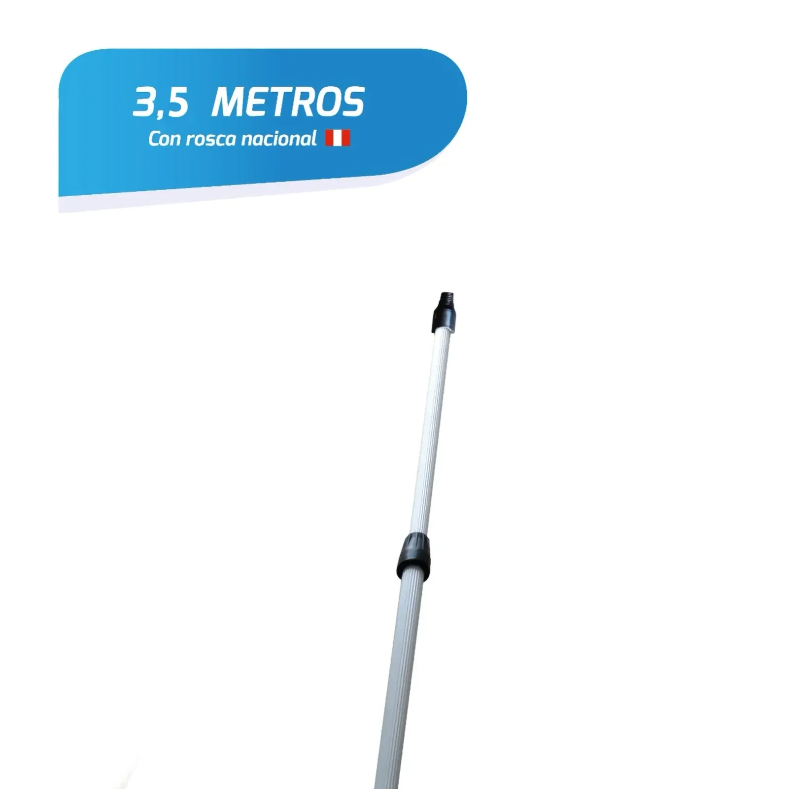 Mango Telescópico de Aluminio Ebriel 3.5m