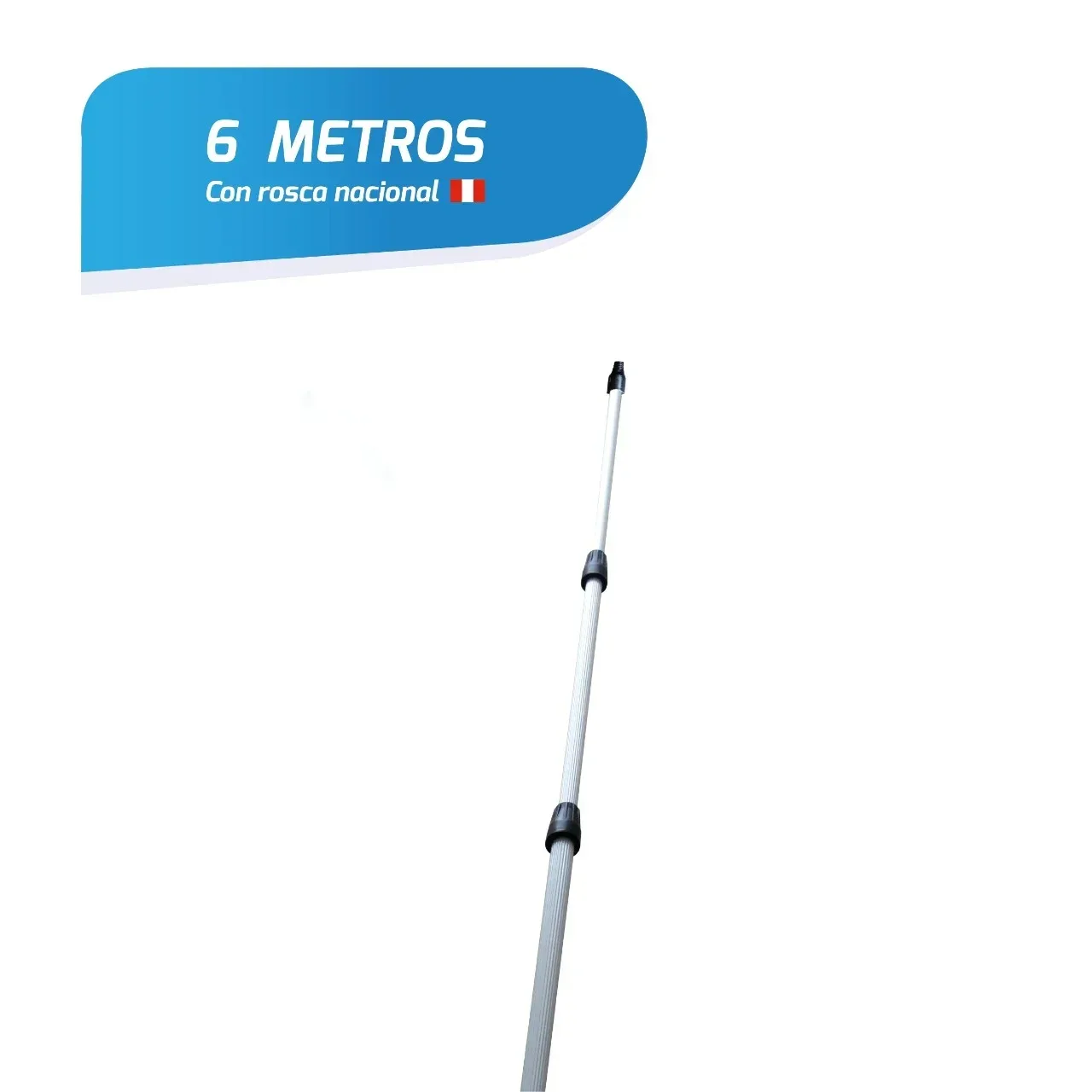 Mango Telescópico de Aluminio Ebriel 6m