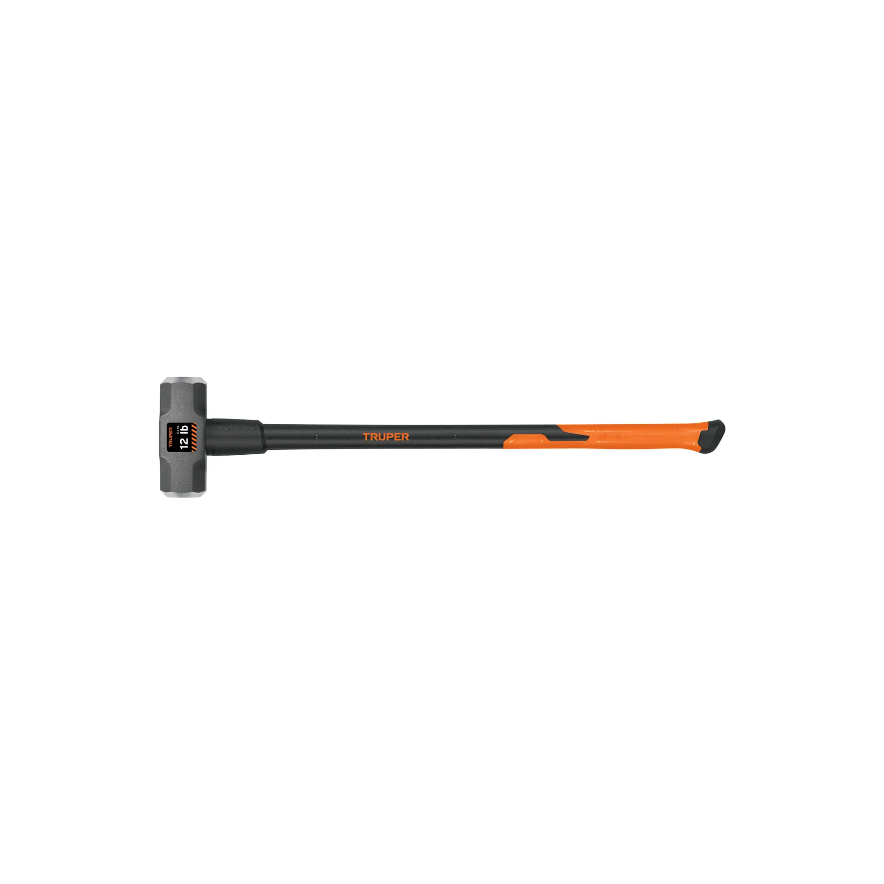 Marro octagonal 12 lb, mango fibra de vidrio 36", TRUPER