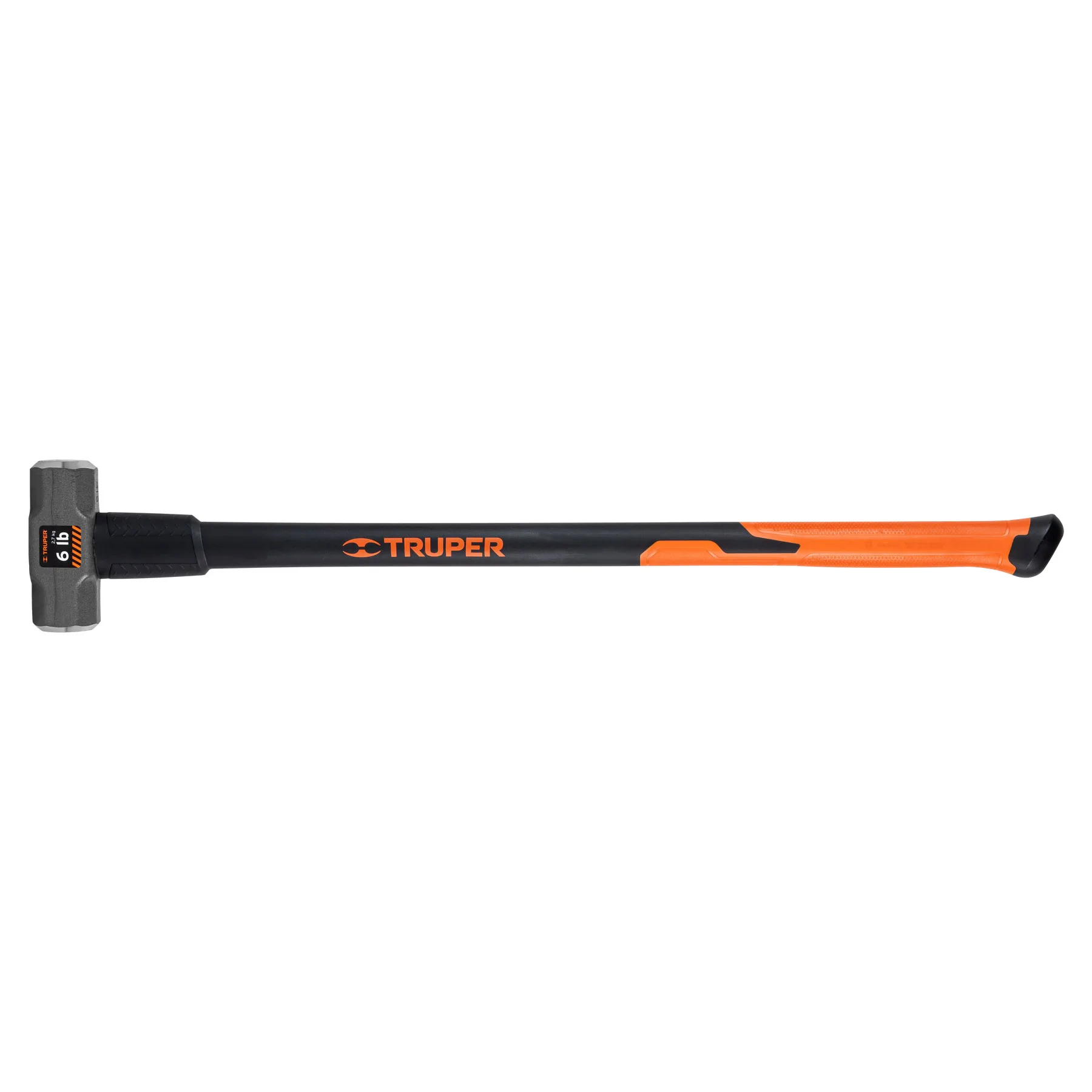Marro octagonal 6 lb, mango fibra de vidrio 36", TRUPER