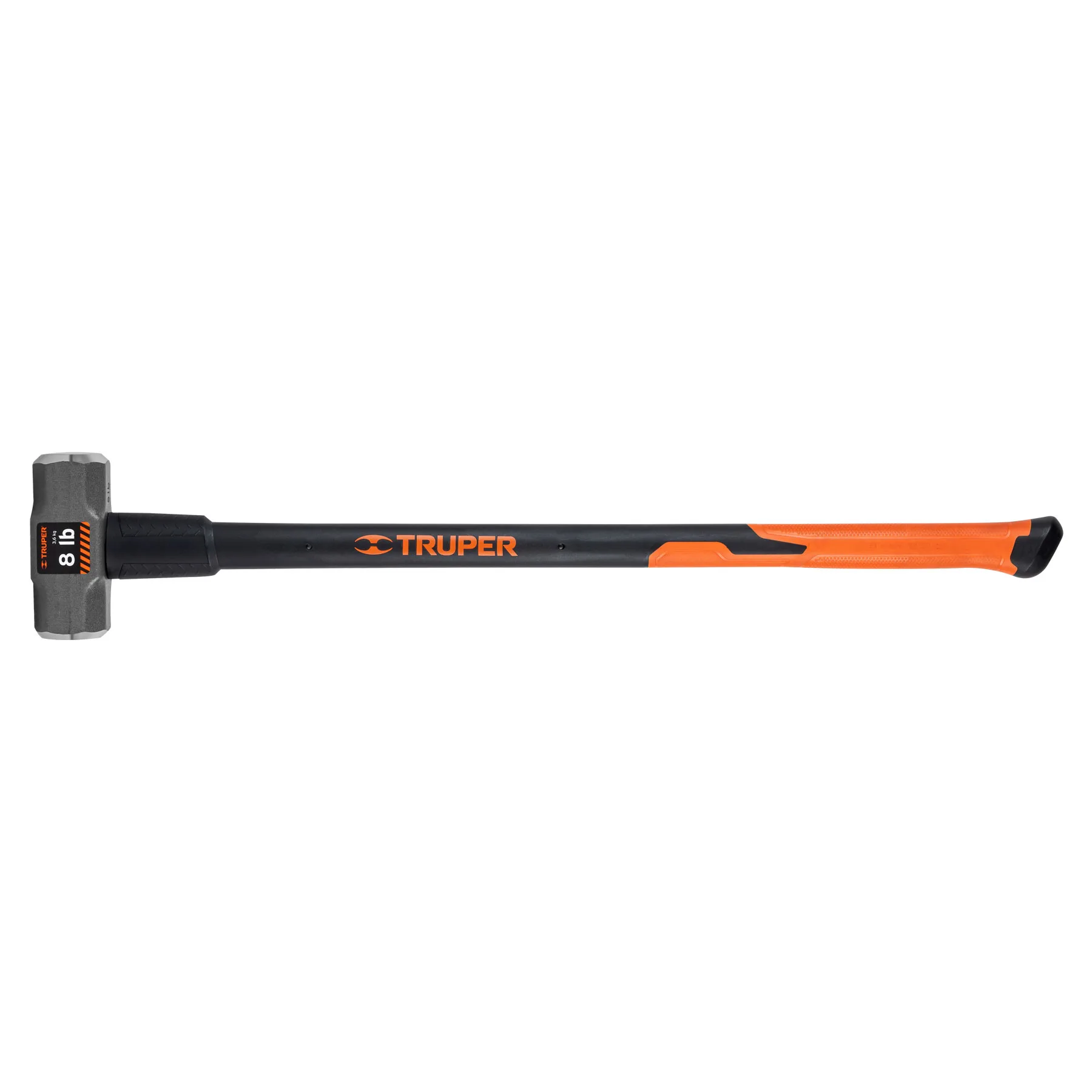 Marro octagonal 8 lb, mango fibra de vidrio 36", TRUPER