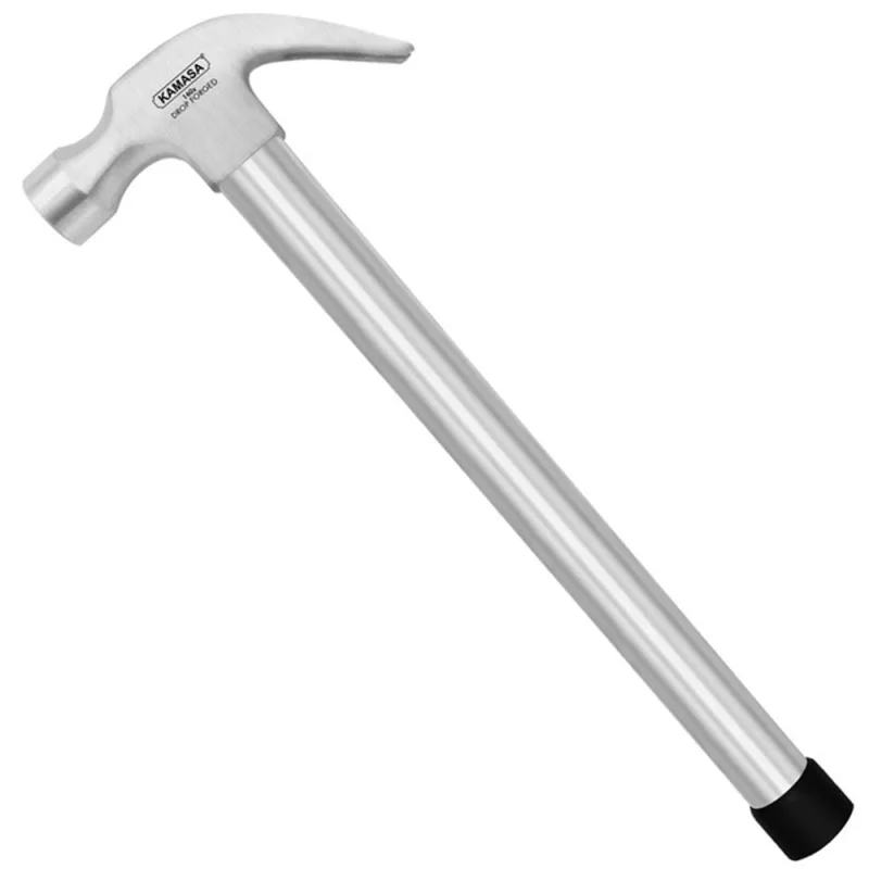 Martillo de Uña Curva Kamasa KM1016 16 Oz con Mango de Hierro