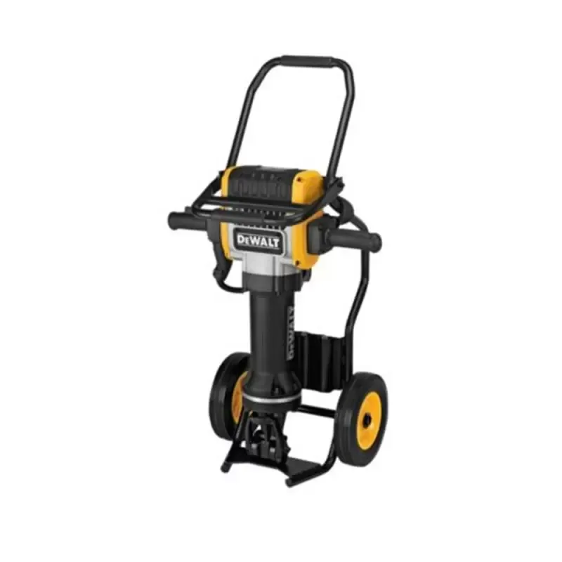 Martillo demoledor hexagonal DeWalt D25980-K27 de 2 100 W y 62 J con carro de transporte