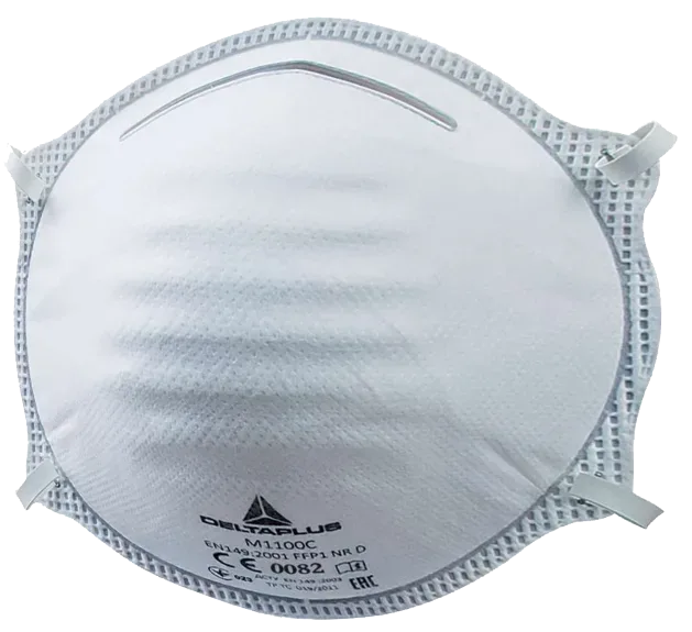 Mascarilla Desechable Delta Plus M1100C (FFP1 sin válvula, caja x20)