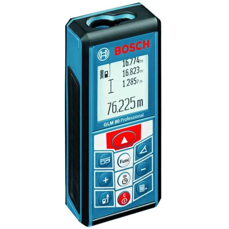 Medidor Láser Bosch GLM 80 Alcance 80m con Inclinómetro · foto 2