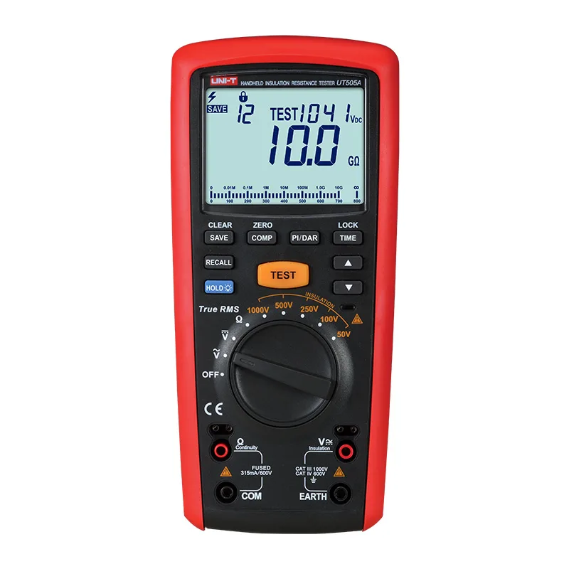 Megóhmetro digital de 50 a 1000 V UNI-T UT505A