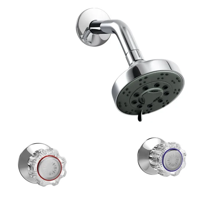 Mezcladora de 2 llaves para ducha, Aruba
