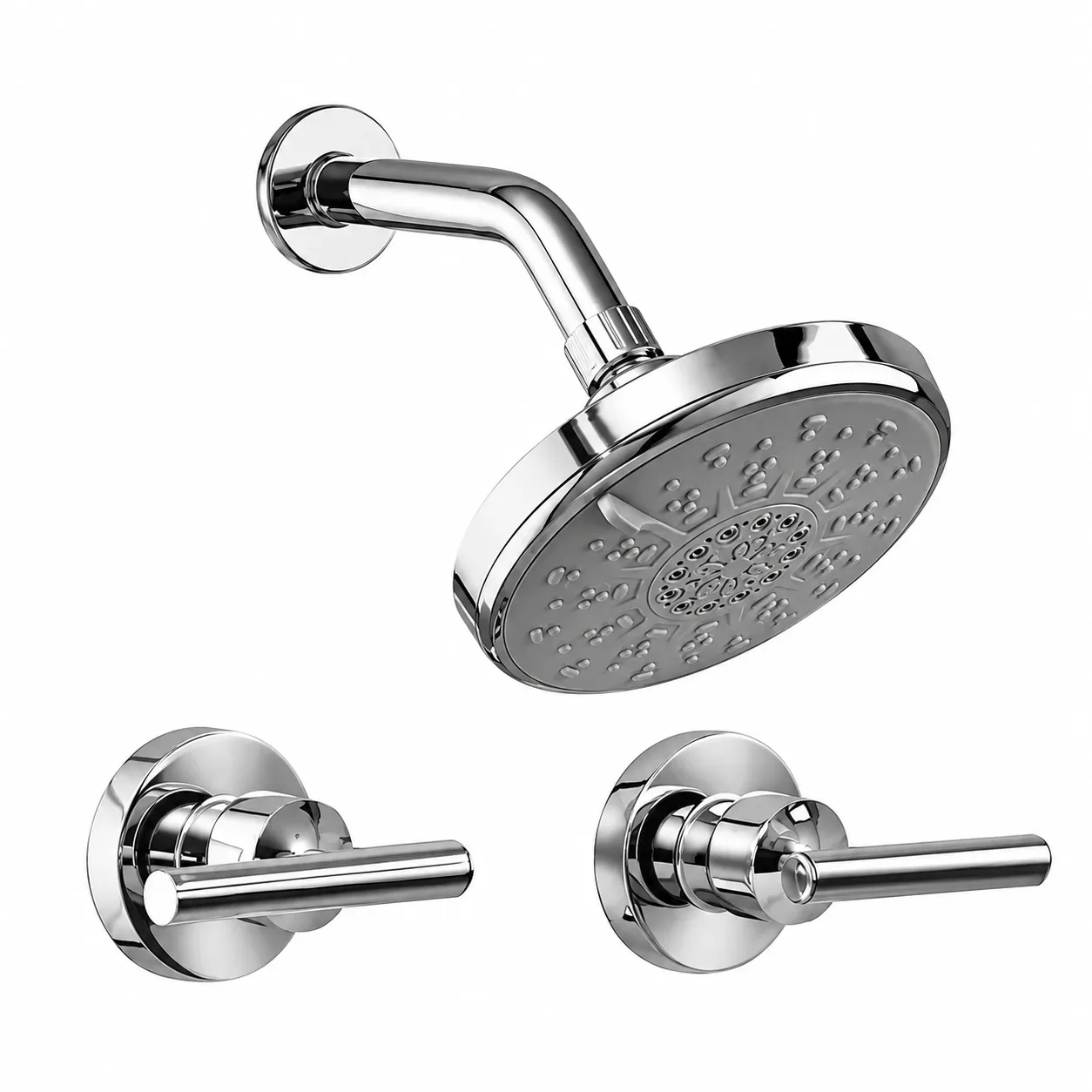 Mezcladora para ducha con salida GAP 15 de bronce VAINSA Night