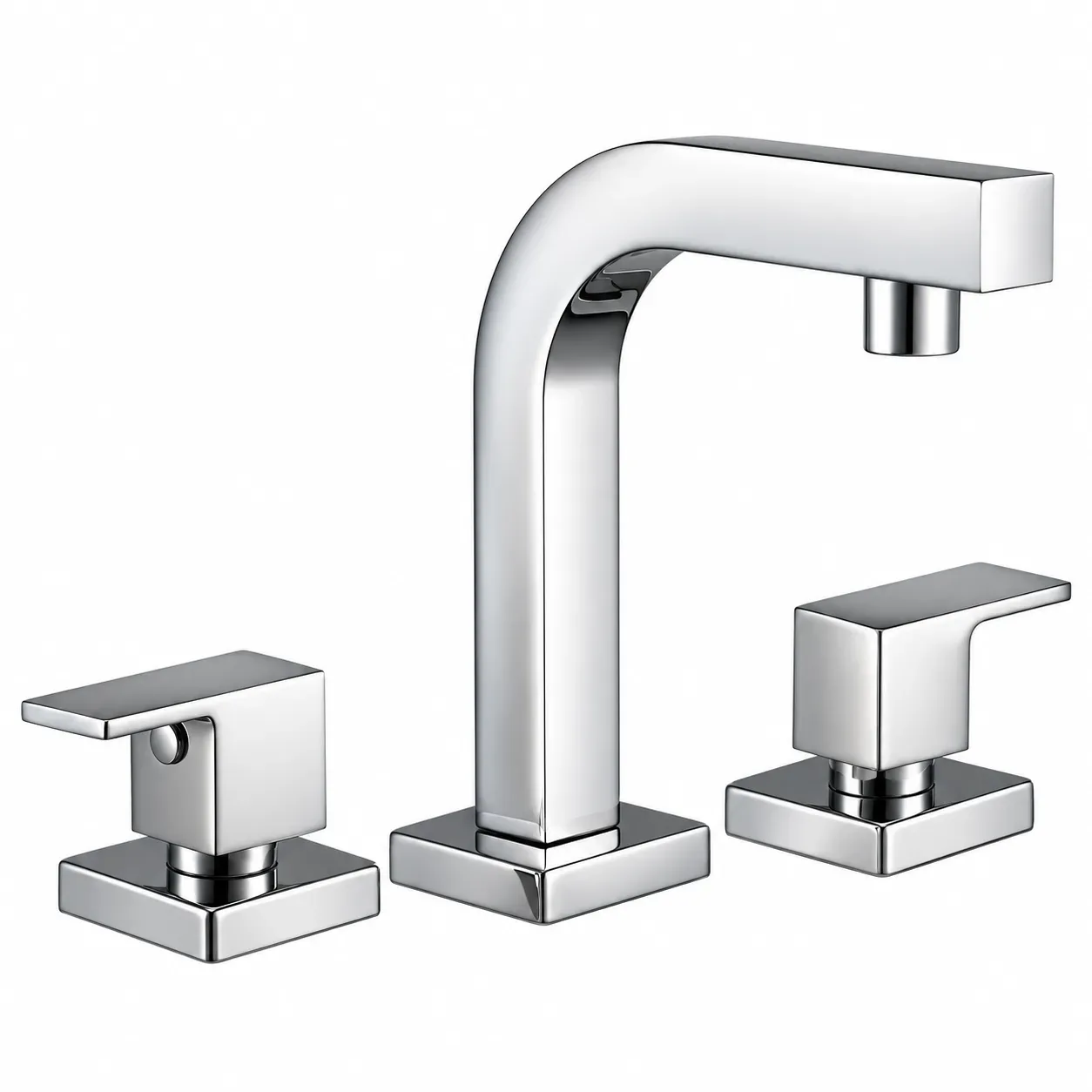 Mezcladora para lavatorio 8" de bronce VAINSA Square
