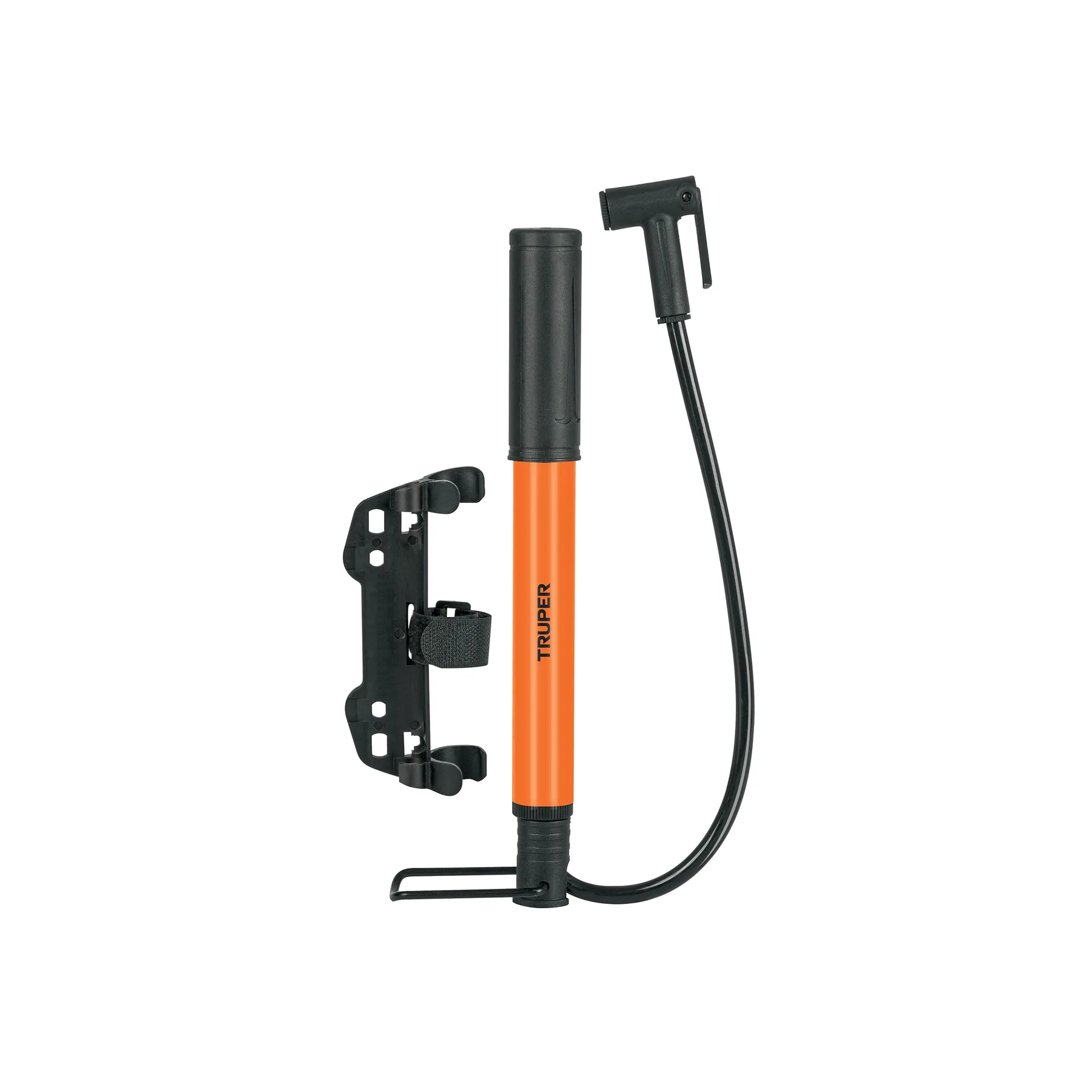 Mini bomba manual para bicicleta, 60 PSI, TRUPER