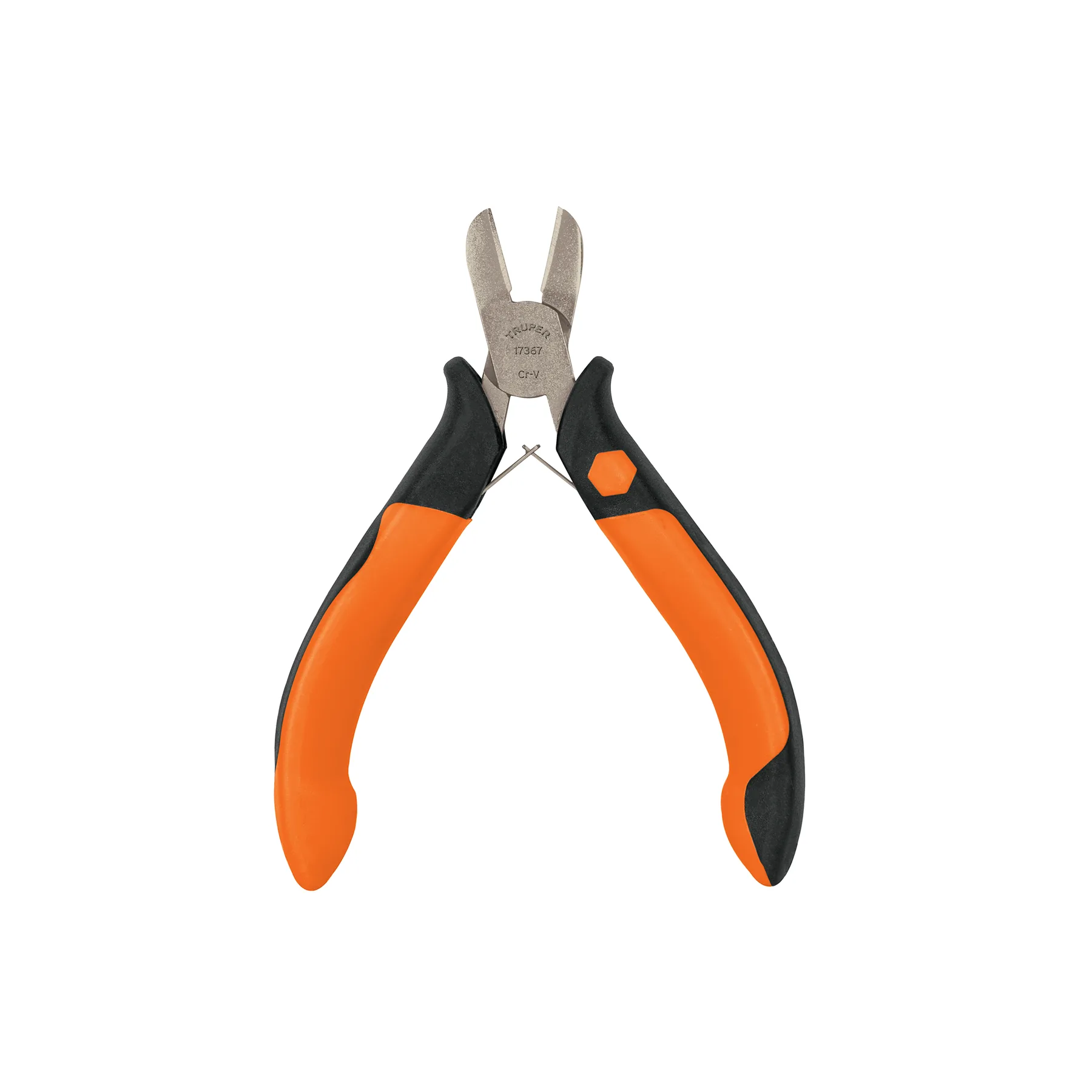 Mini pinza de corte diagonal 4" mango Comfort Grip, TRUPER