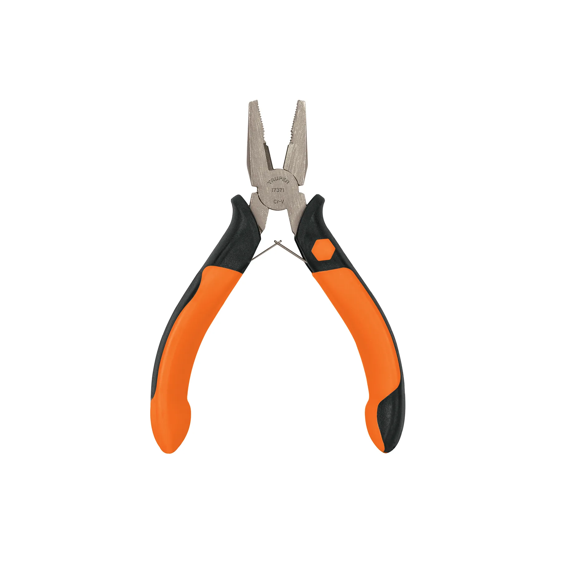 Mini pinza para electricista 5" mango Comfort Grip, TRUPER