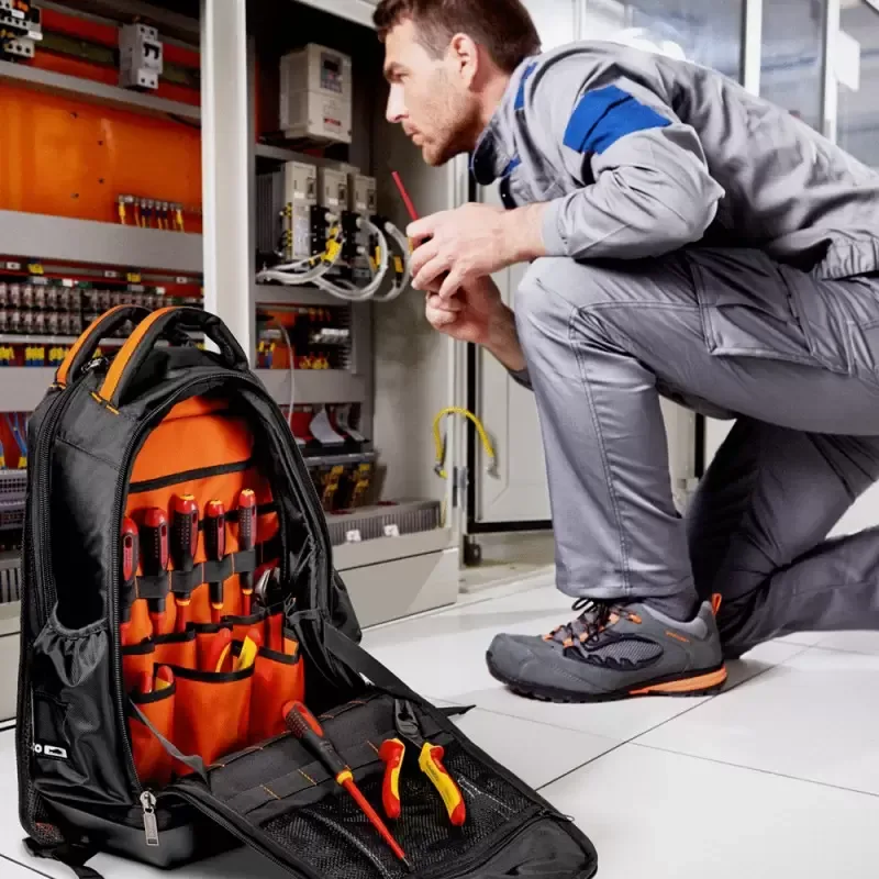 Mochila Porta Herramientas Bahco 4750FB8 para Electricista · foto 7