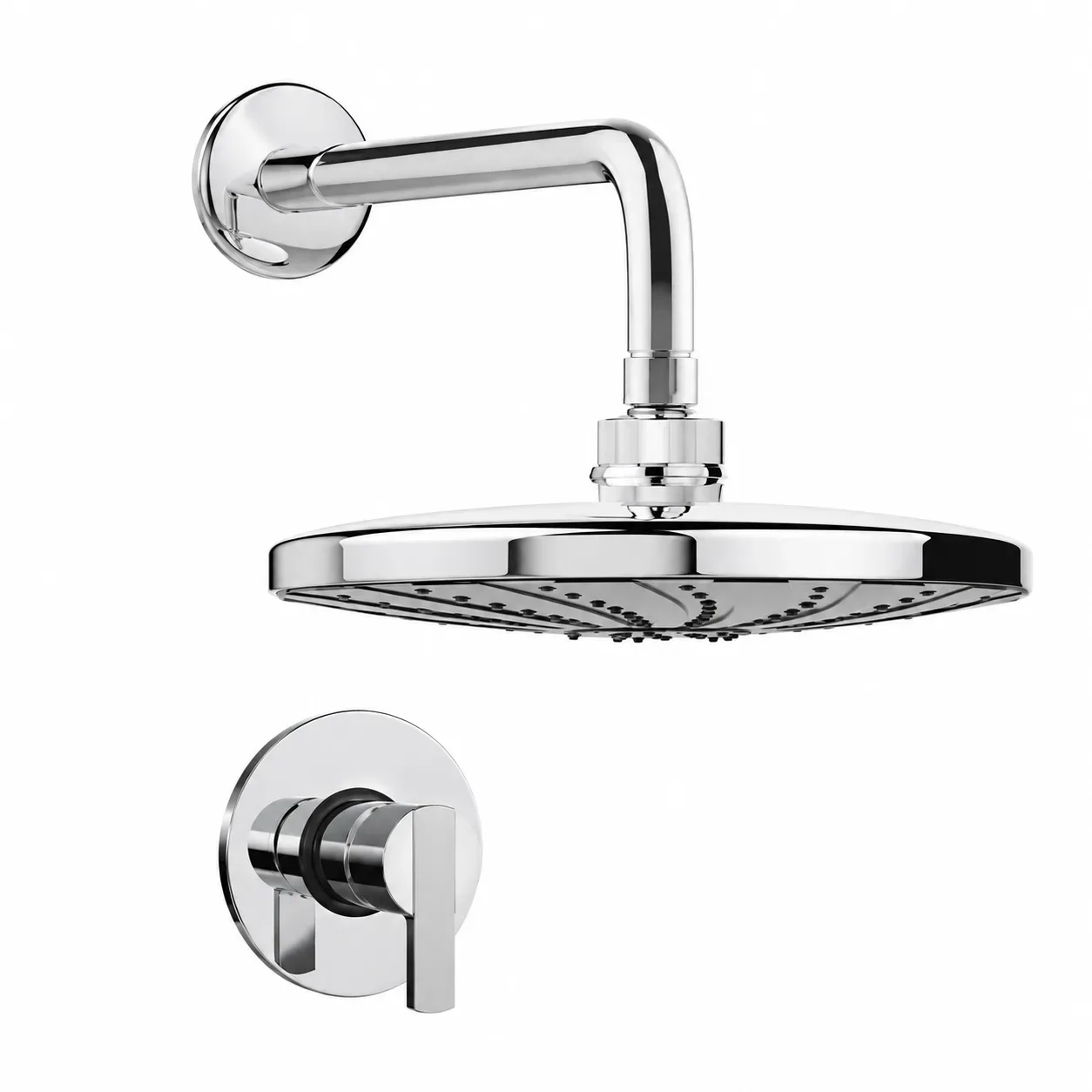 Monocomando para ducha con salida española ITALGRIF Buzios Lever cromado