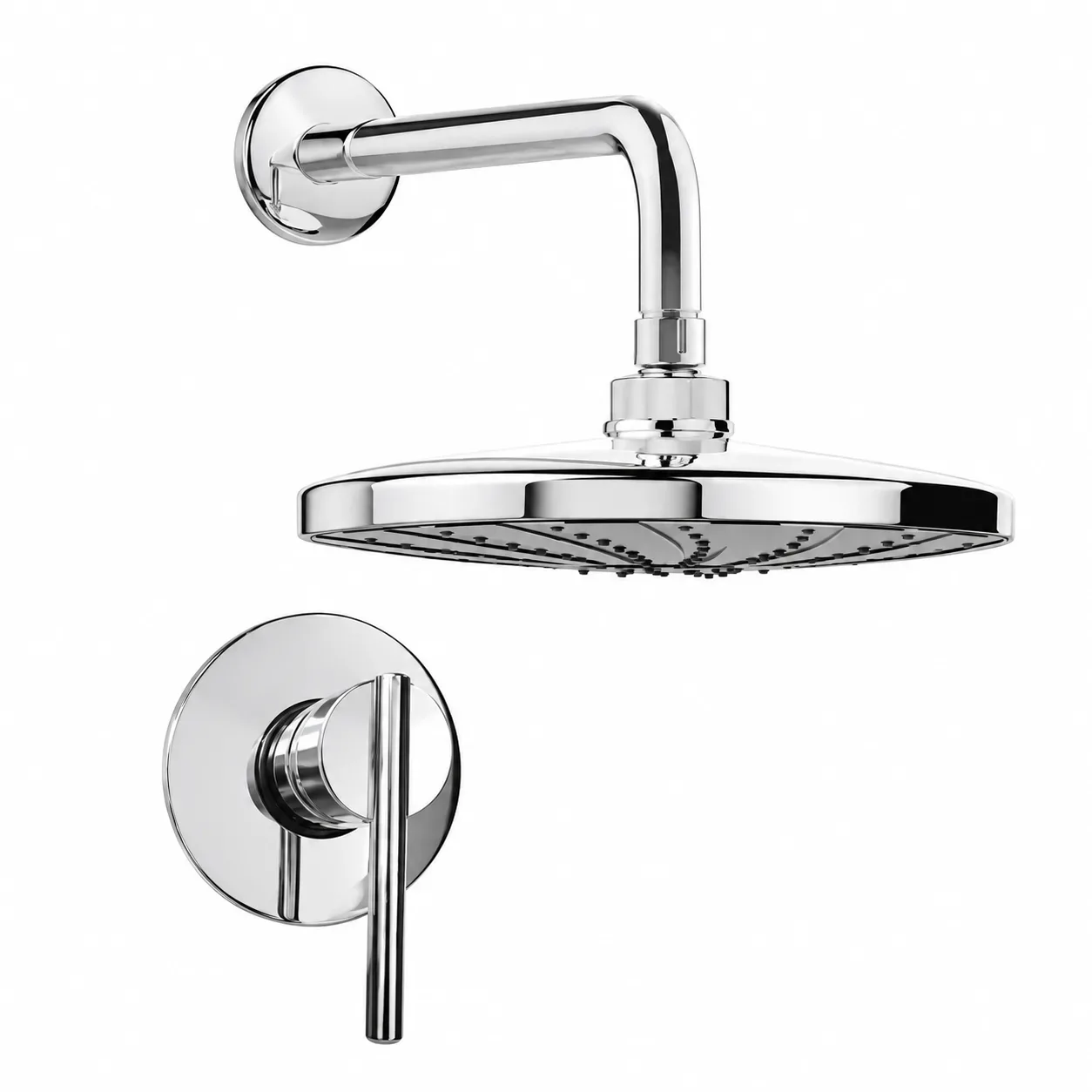 Monocomando para ducha con salida española ITALGRIF Punta Cana cromado