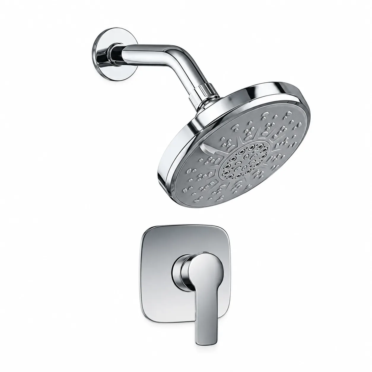 Monocomando para ducha con salida GAP 15 de bronce VAINSA Artic