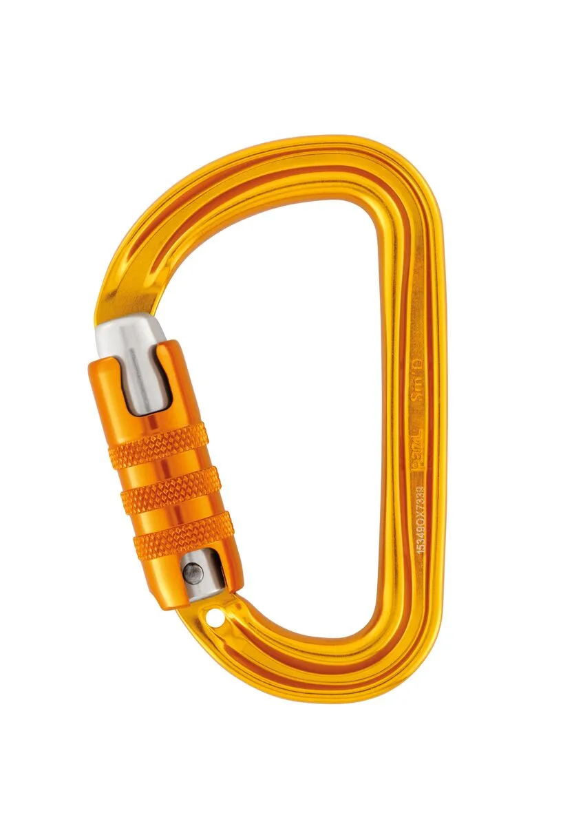 Mosquetón Petzl Sm'D SCREW-LOCK M39A SL (aluminio, 23 kN)