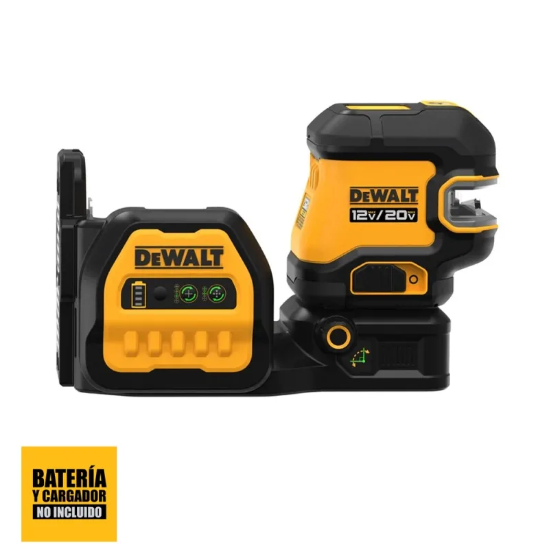 Nivel Láser Combinado DeWalt DCLE34520GB 20V de Luz Verde, 2 Líneas y 5 Puntos · foto 2
