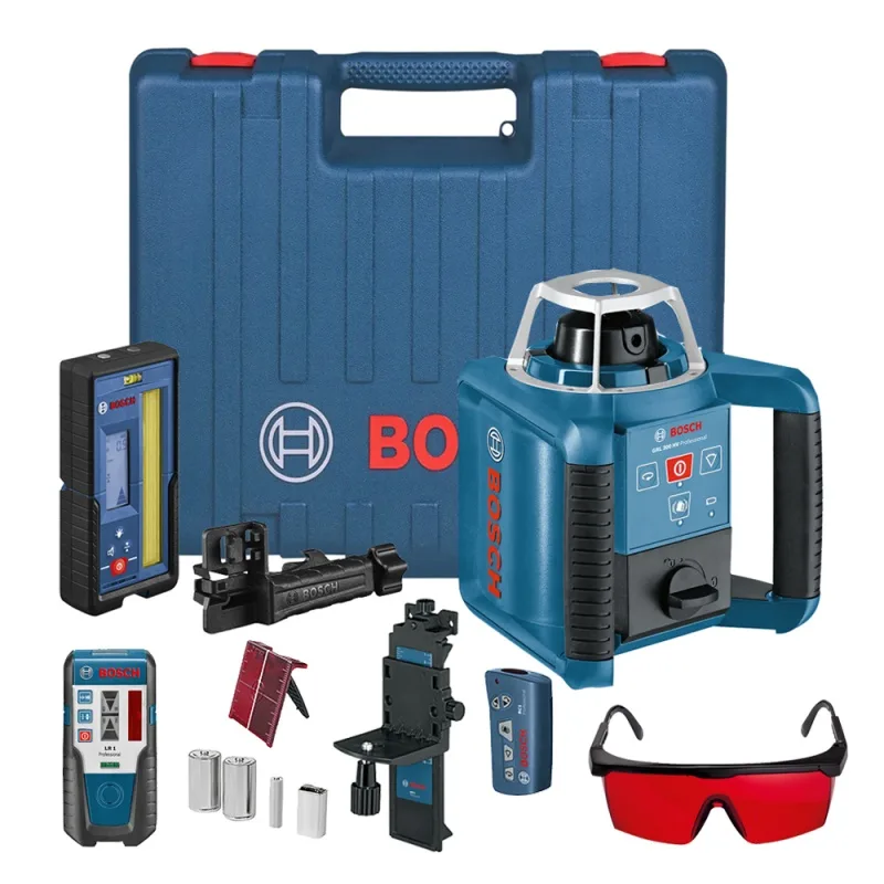 Nivel Láser Rotativo Bosch GRL 300 HV con Receptor LR 45