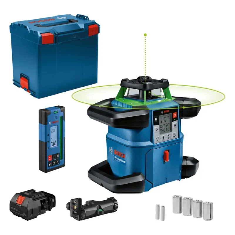 Nivel Láser Rotativo Bosch GRL 650 CHVG 18V Verde Bluetooth