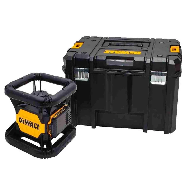 Nivel Láser Rotatorio DeWalt DW074LR 20V MAX Luz Roja con Alcance de 457 m y Detector · foto 4