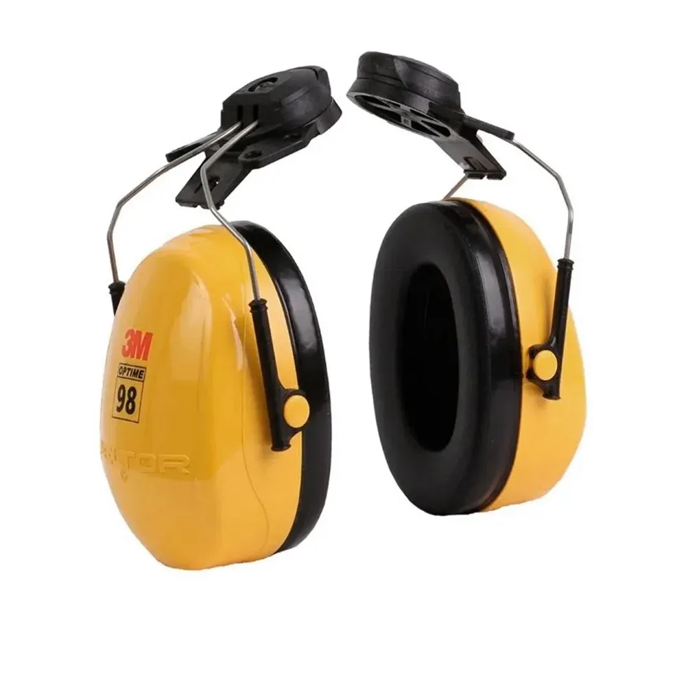 Orejera 3M Peltor H9P3E — Optime 98, Adaptable a Casco, NRR 23 dB