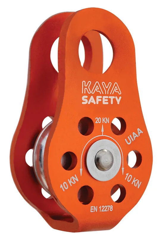 P-3 Single Aluminum Pulley (Kaya Safety)