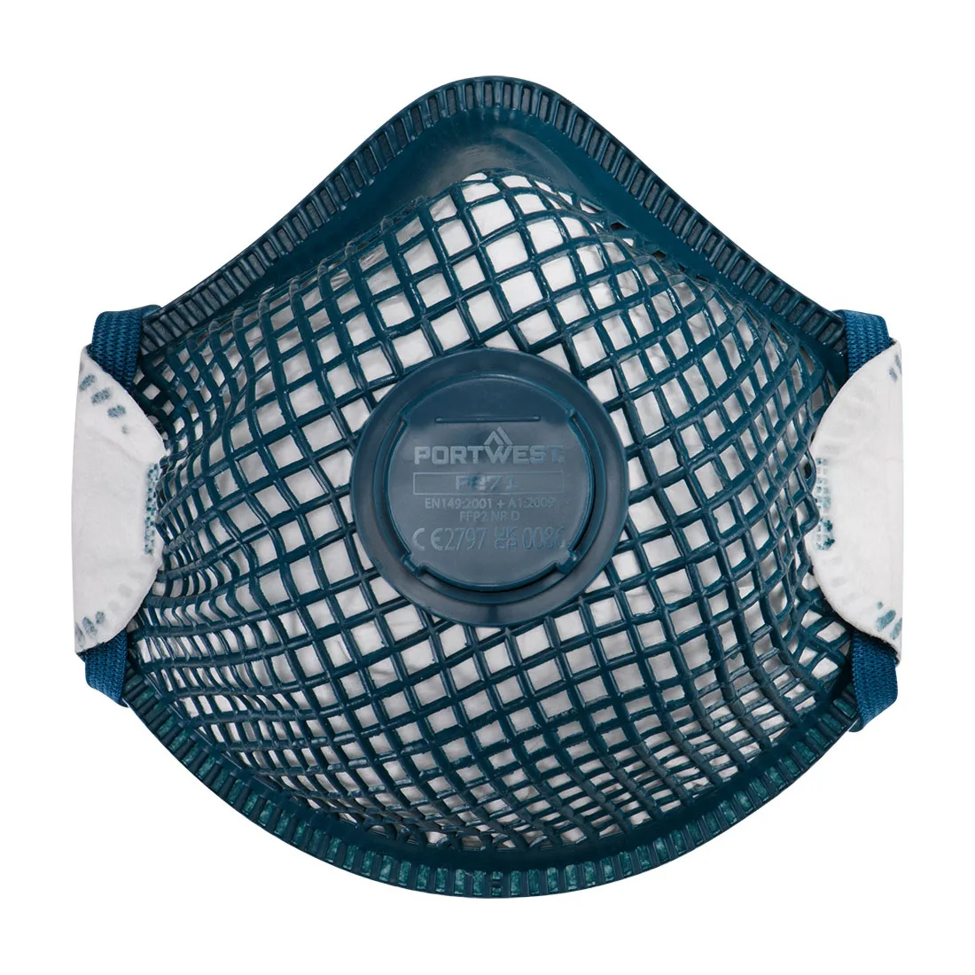 P271 - Mascarilla Ergonet Dolomite con carbón y válvula FFP2 (Pack 10)