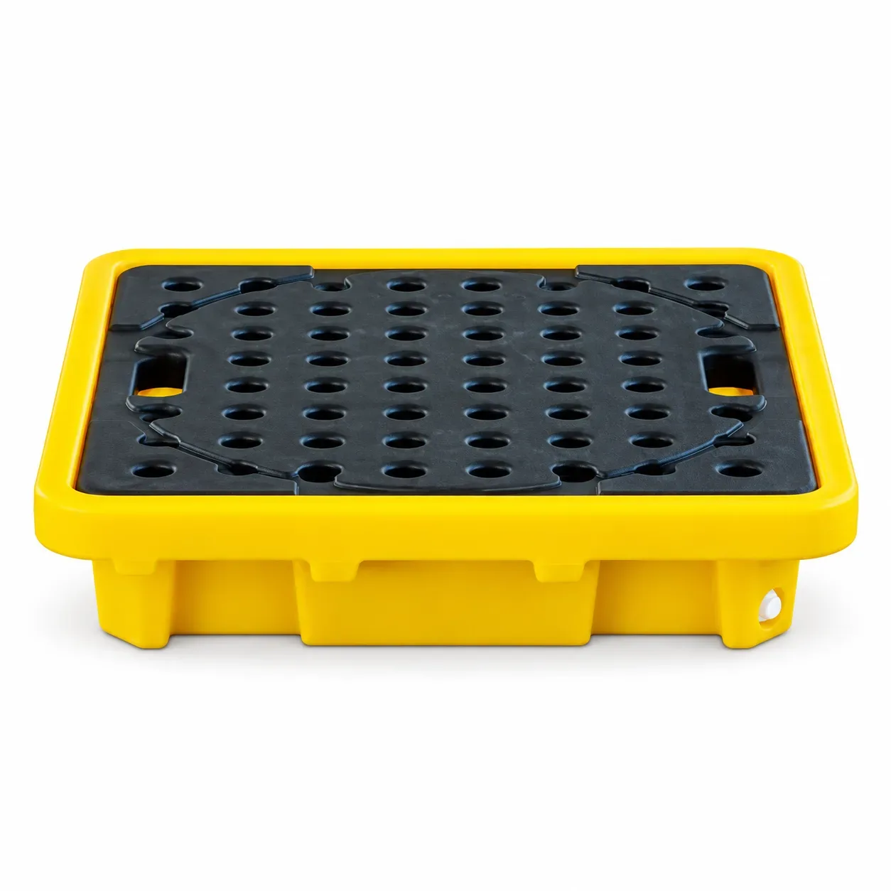 Pallet antiderrame para 1 cilindro STRONGGUARD SCP-A2-43 amarillo y negro